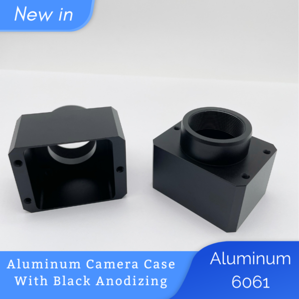 Aluminum Camera case with black anodizing