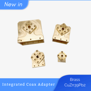 Brass Integrated Coax Adapter