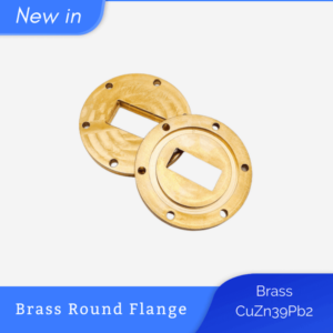 Brass Round Flange